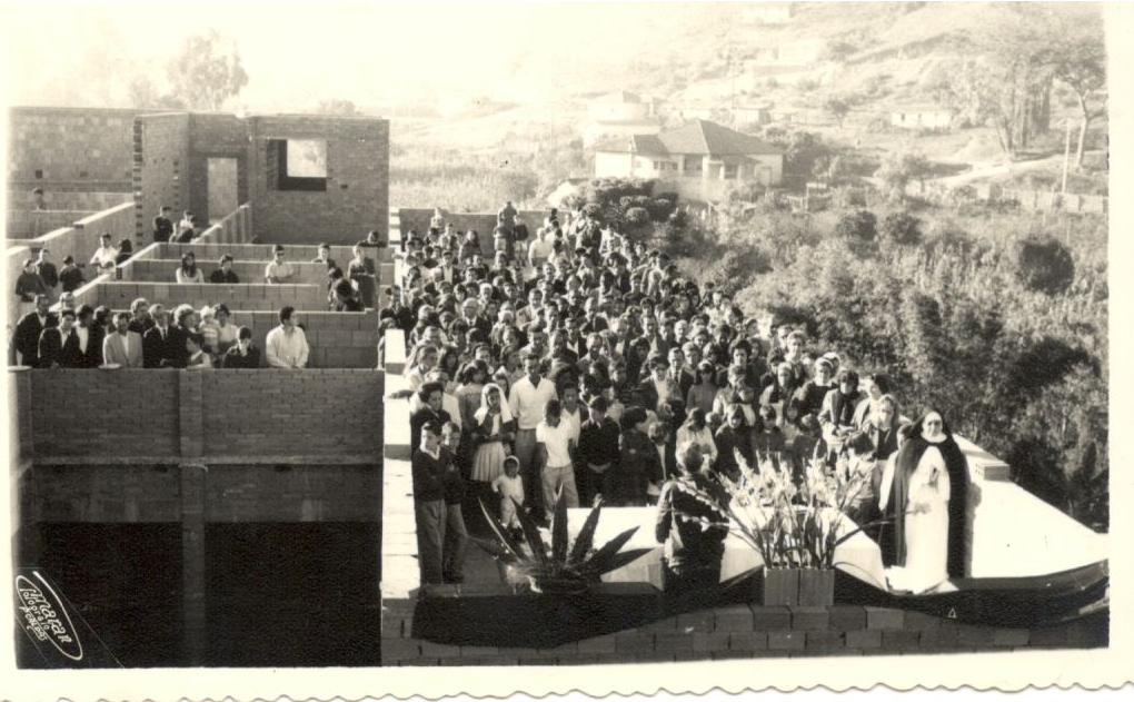 Primeira missa realizada na Casa do Menor